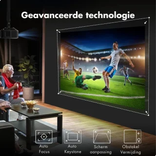 Yaber K3 Pro Full HD Beamer met JBL Sound en Google TV