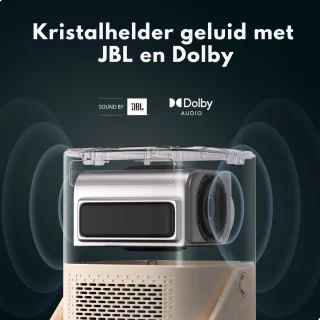 Yaber T2 Plus 1080P FHD Mini Beamer met JBL Audio