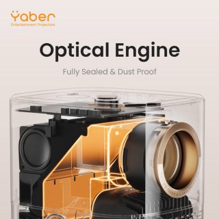 Yaber T2 Plus 1080P FHD Mini Beamer met JBL Audio