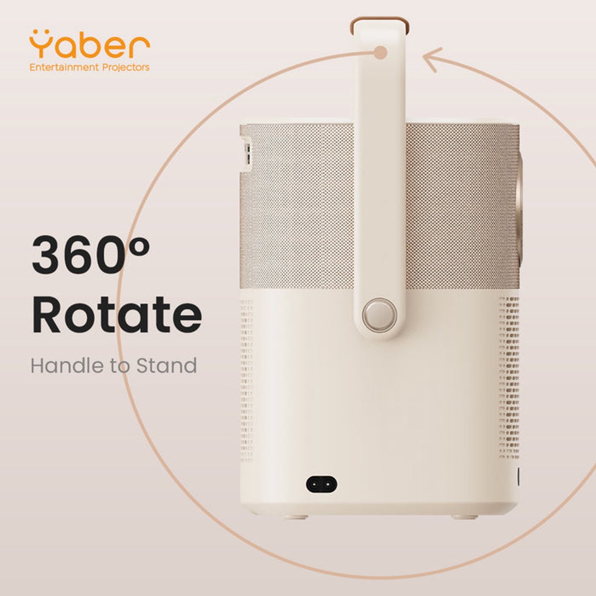 Yaber T2 Plus 1080P FHD Mini Beamer met JBL Audio