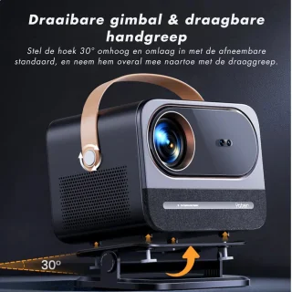 Yaber U12 Projector 1080P FHD Zwart