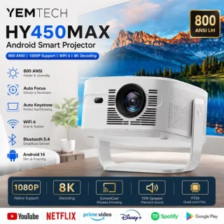 Yemtch thuisbioscoopprojector - beamer - Full HD 1080P