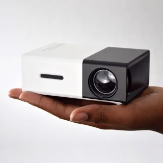 YG-300 Mini Beamer USB HDMI Wit/Zwart