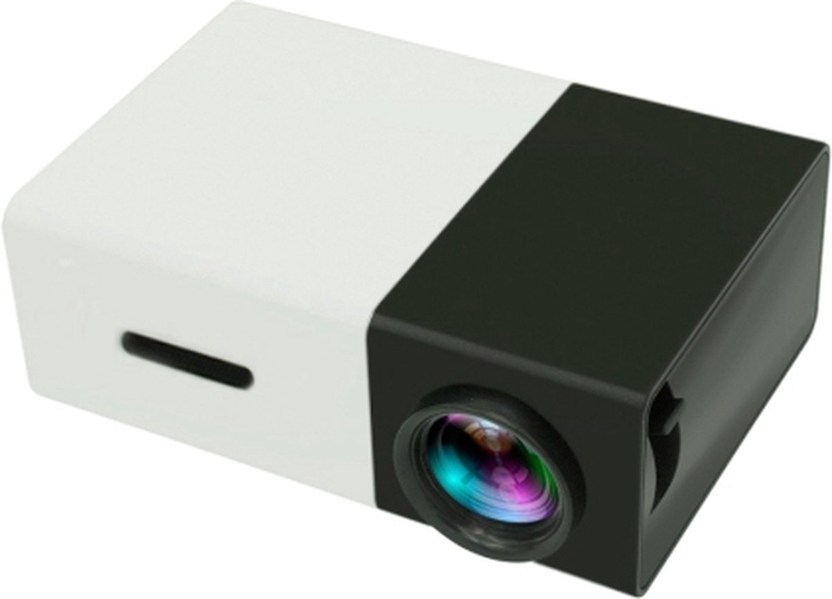 YG-300 Mini Beamer USB HDMI Wit/Zwart