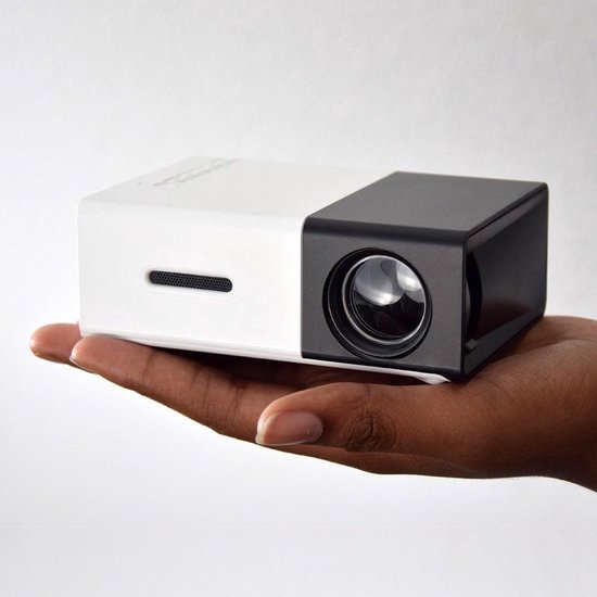 YG-300 Mini Beamer USB HDMI Wit/Zwart