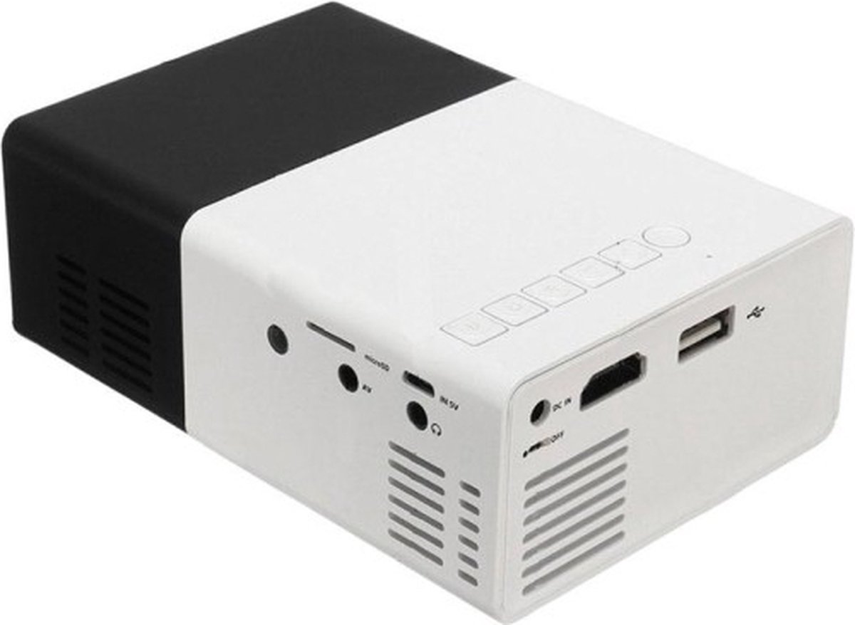YG-300 Mini Beamer Zwart