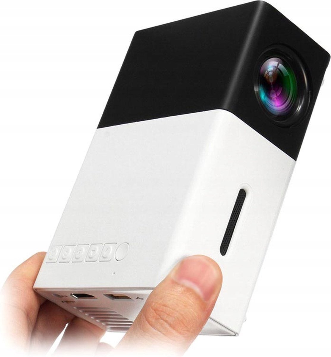 YG-300 Mini Beamer Zwart