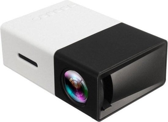 YG-300 Mini Beamer Zwart
