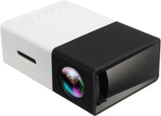 YG-300 Mini Beamer Zwart