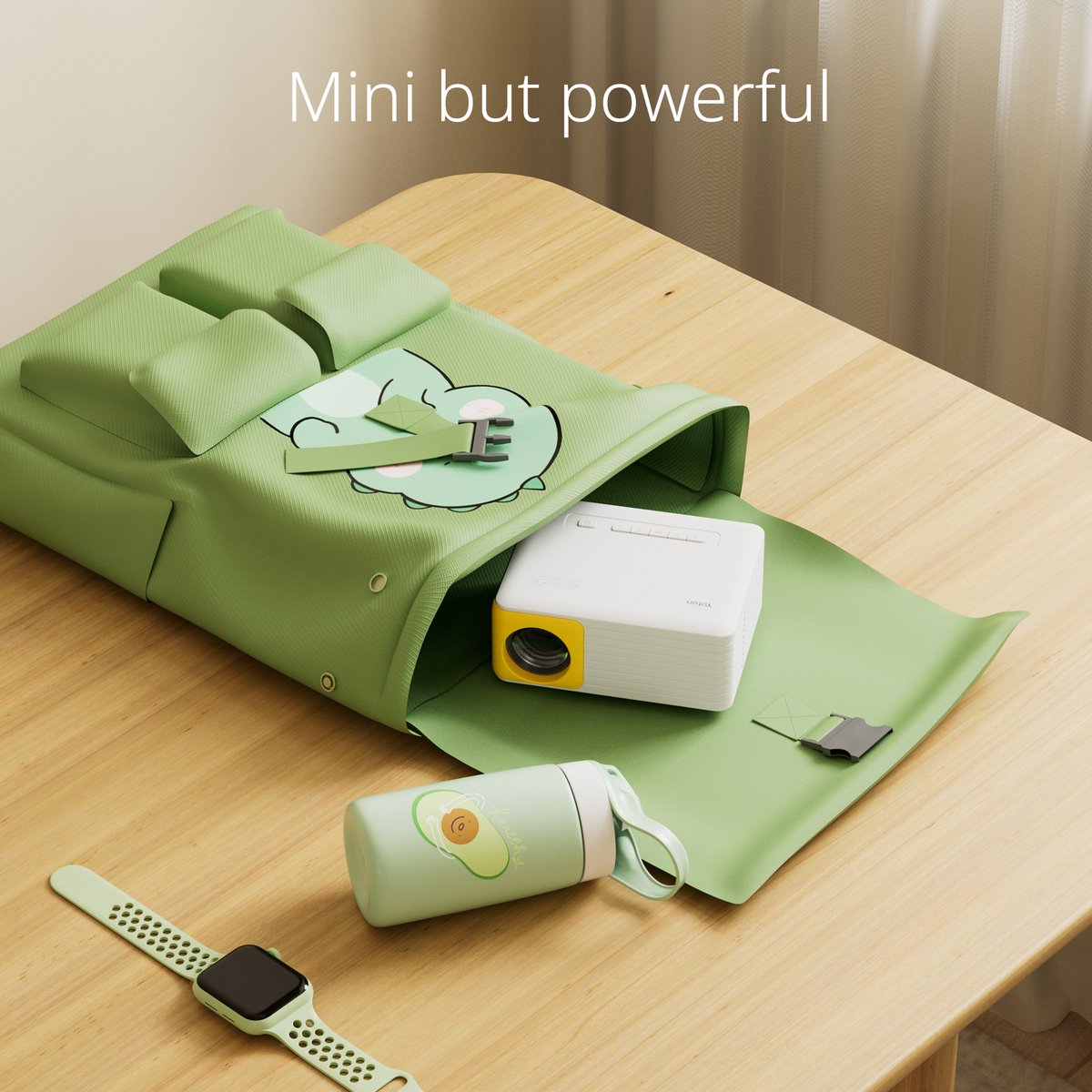Yoton Y3 Mini Beamer Wit Geel