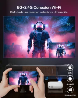 Yoton Y7 Beamer 1080P Mini Wit