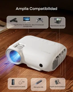 Yoton Y7 Beamer 1080P Mini Wit