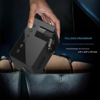 YT100 Mini Beamer - Draagbare projector - Wit