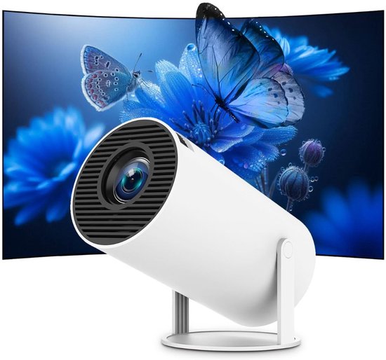 Zavira Mini Beamer Projector Wit