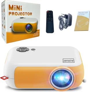 Zenwire A10 Mini Beamer Geel Full HD 1920x1080p