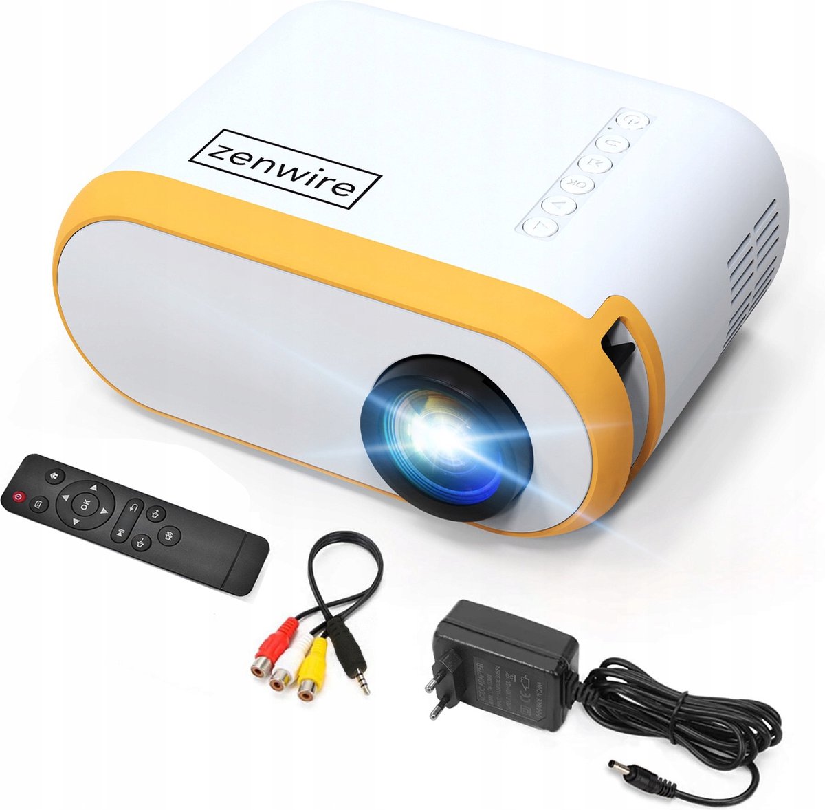 Zenwire D300 Mini Beamer Full HD 1920x1080p