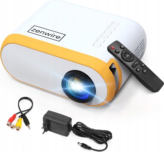 Zenwire D300 Mini Beamer Full HD 1920x1080p