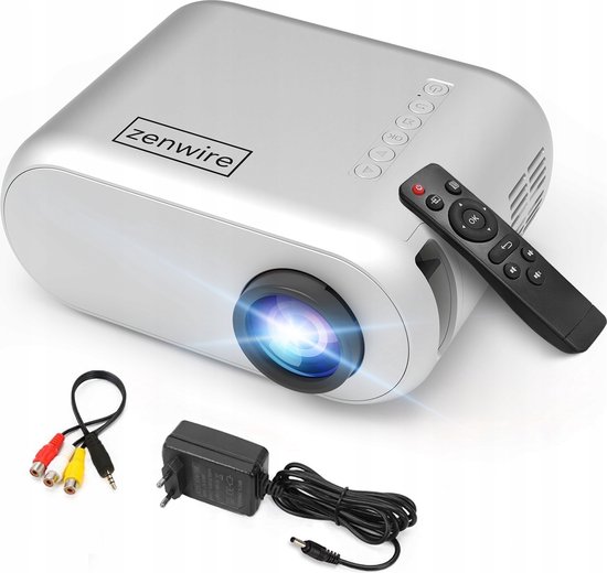 Zenwire D300S Mini Beamer Full HD 1280x720p