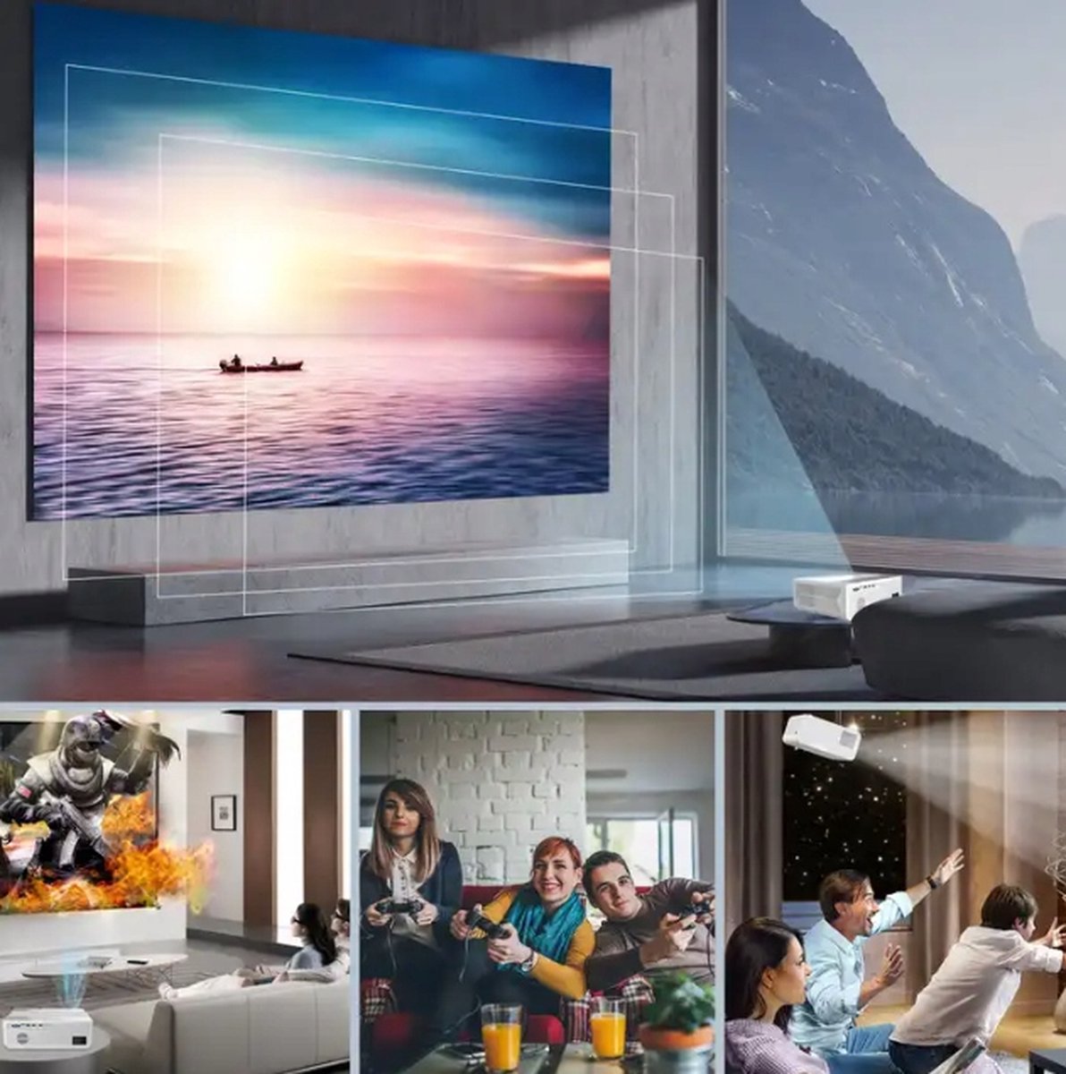 Zenwire E600H Full HD 4K Beamer