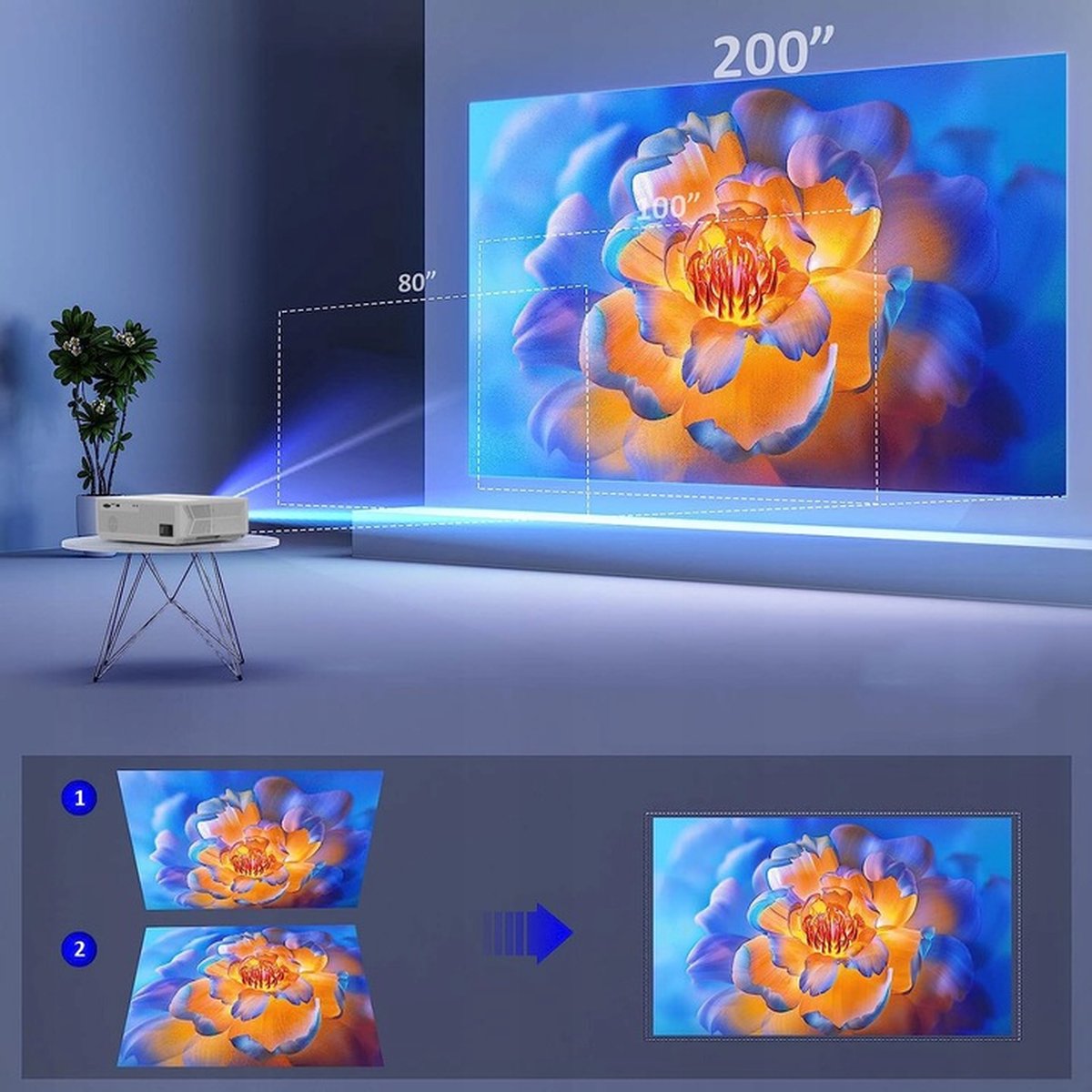 Zenwire E600H Full HD 4K Beamer