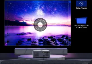 Zenwire E690H Beamer - Full HD 1080p Projector met Android TV 11