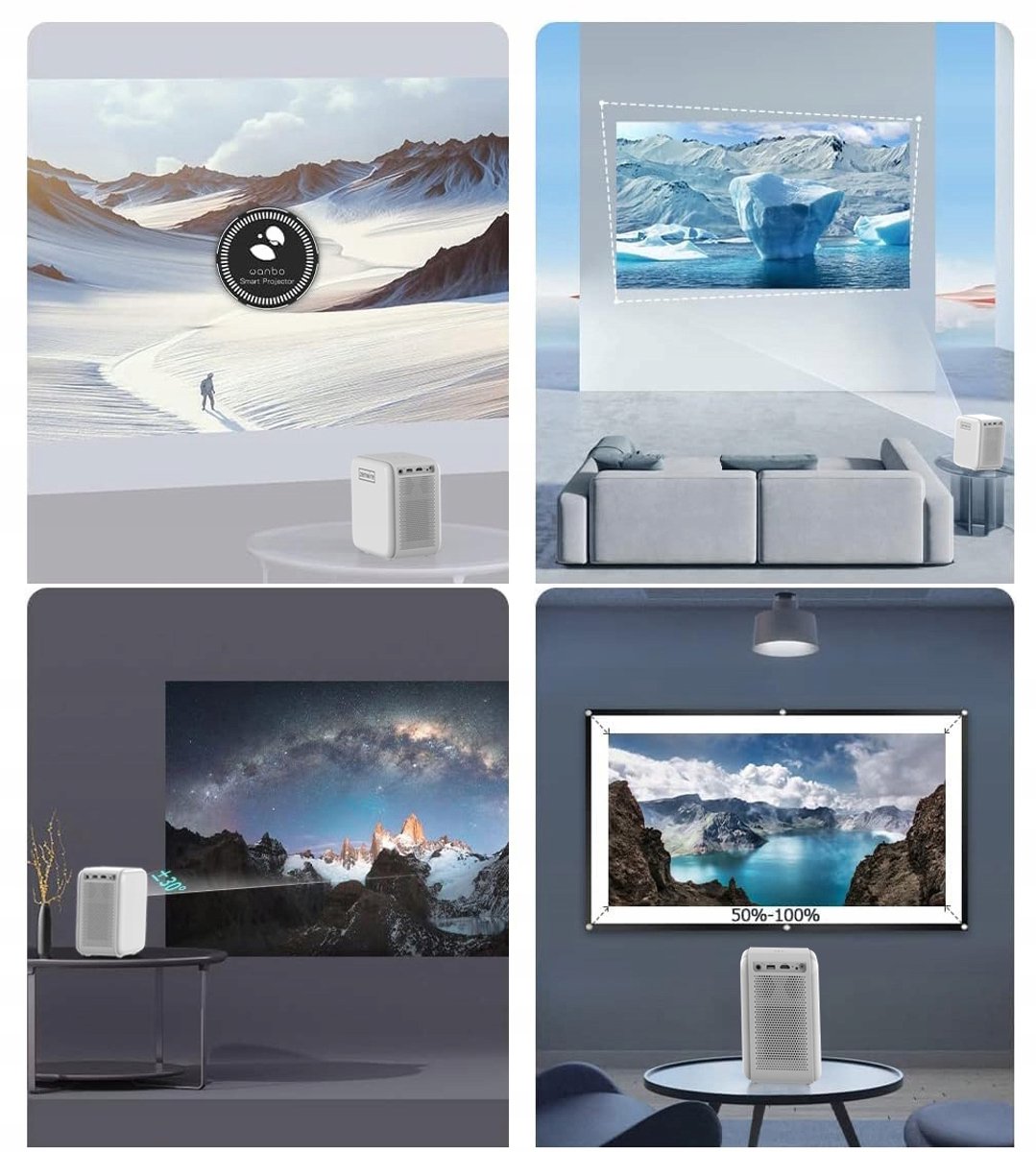 Zenwire H9 Full HD 4K Beamer