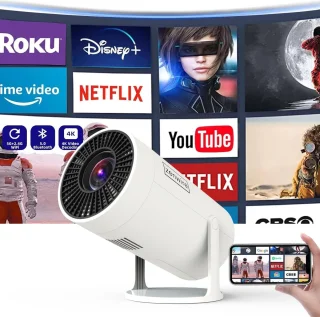 Zenwire R1 Mini Projector 360 HD Full HD Android 12 WiFi Bluetooth