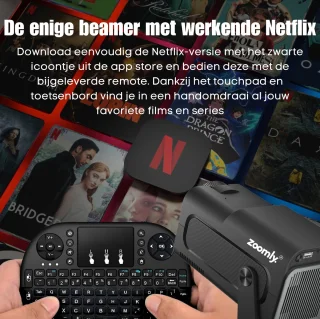 Zoomly® Pro MAX Beamer