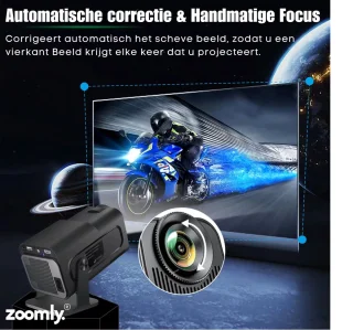 Zoomly® Pro MAX Beamer