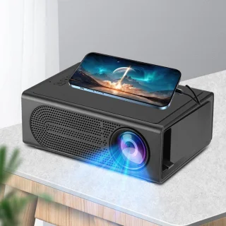 De Zwarte mini-projector in één oogopslag