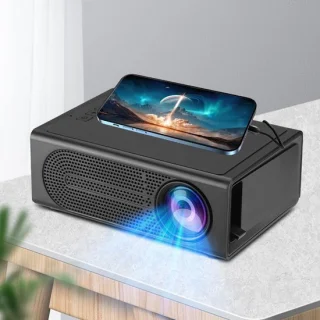 Zwarte mini-projector review