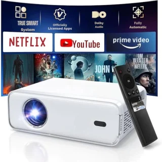 Zyrex Mini Beamer Projector - Wit