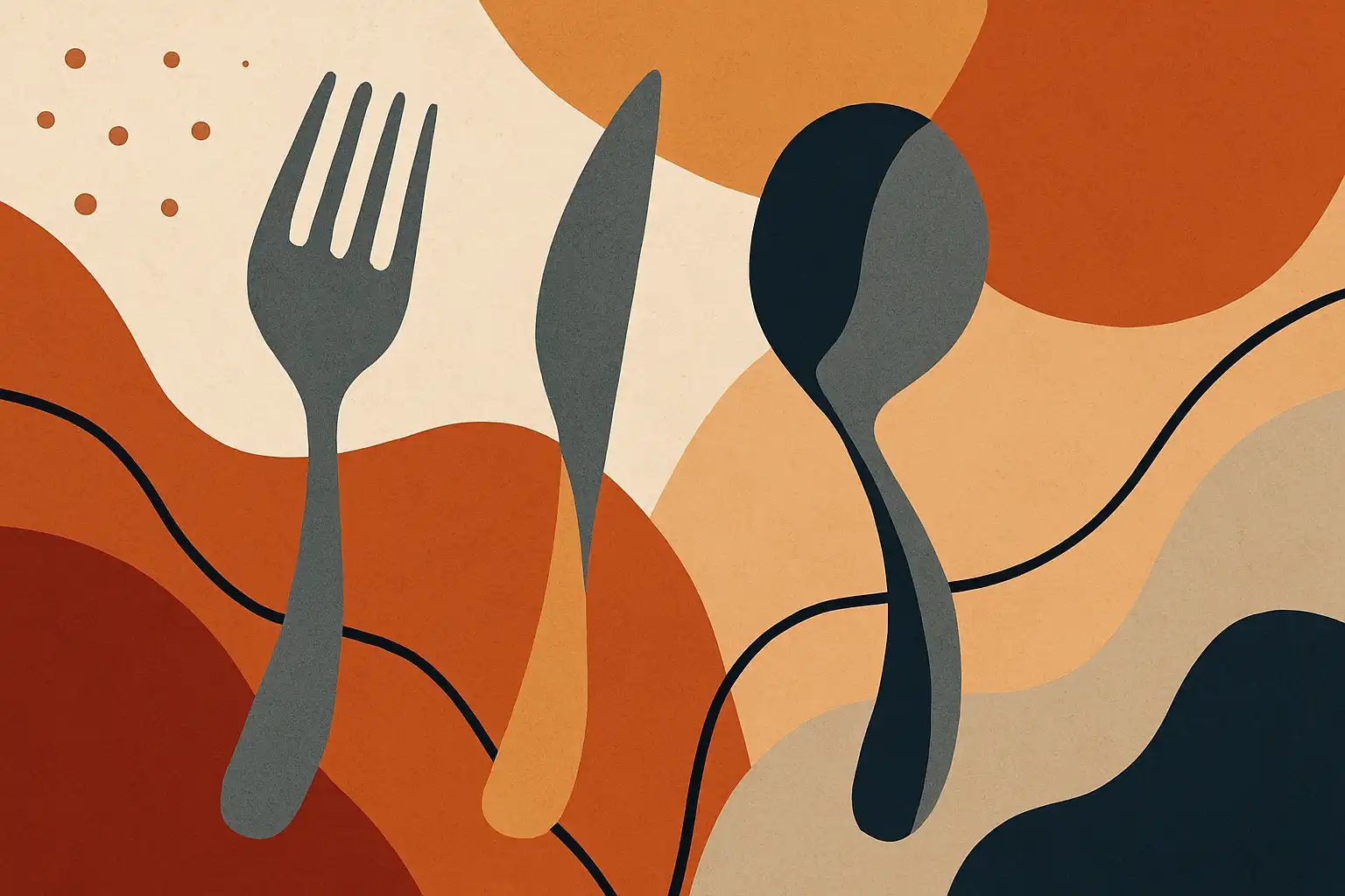 Asymmetrisch bestek: waarom onregelmatig design je tafel spannender maakt