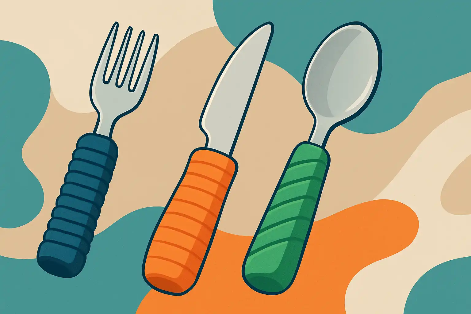 Geen slip meer: slimme DIY-trucs om bestaand bestek antislip te maken voor ouderen, kinderen en actieve eters