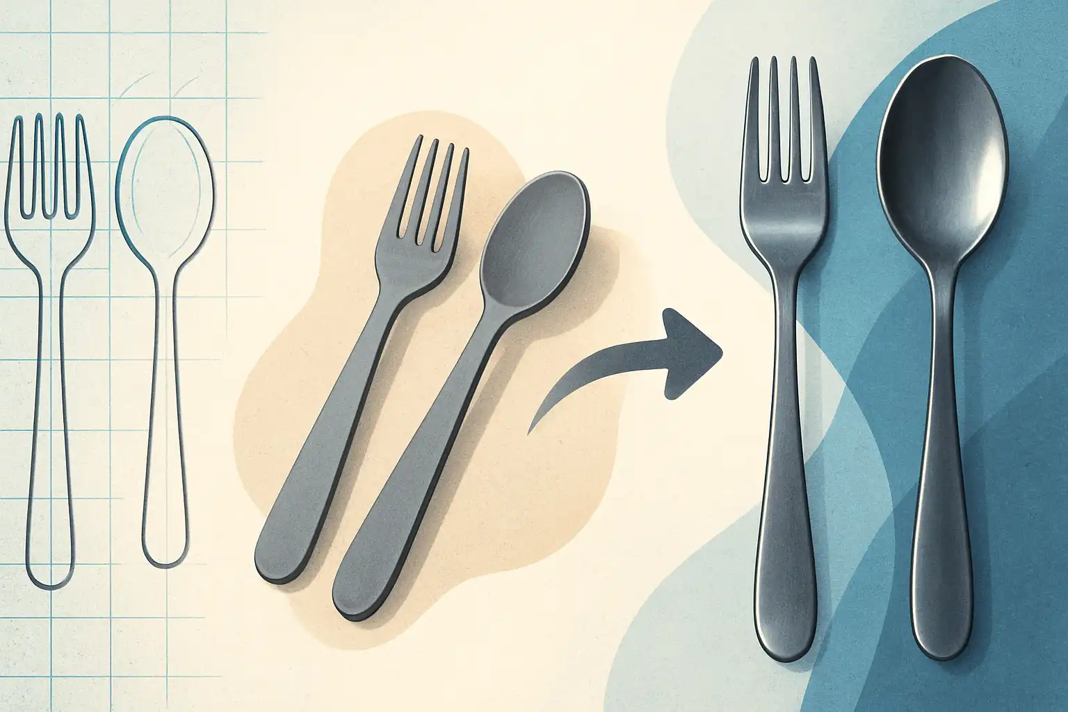 Hoe jouw favoriete bestekontwerp tot stand komt: van prototype tot product