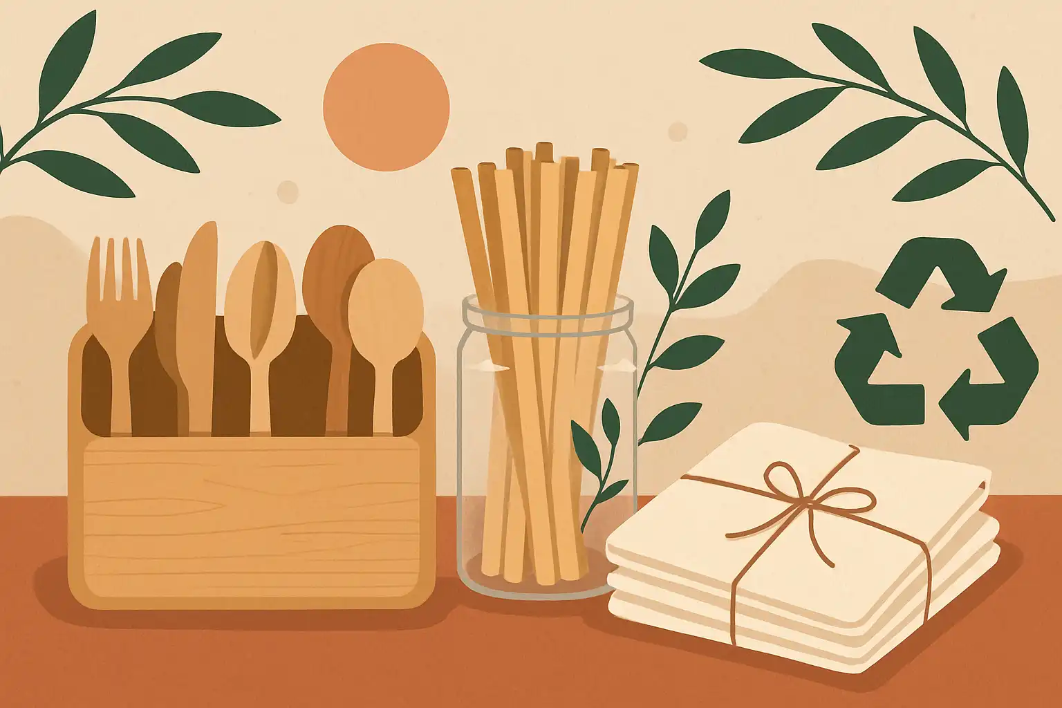 Hoe organiseer je een bestekbar voor je volgende feest: stijlvol, praktisch en zero-waste