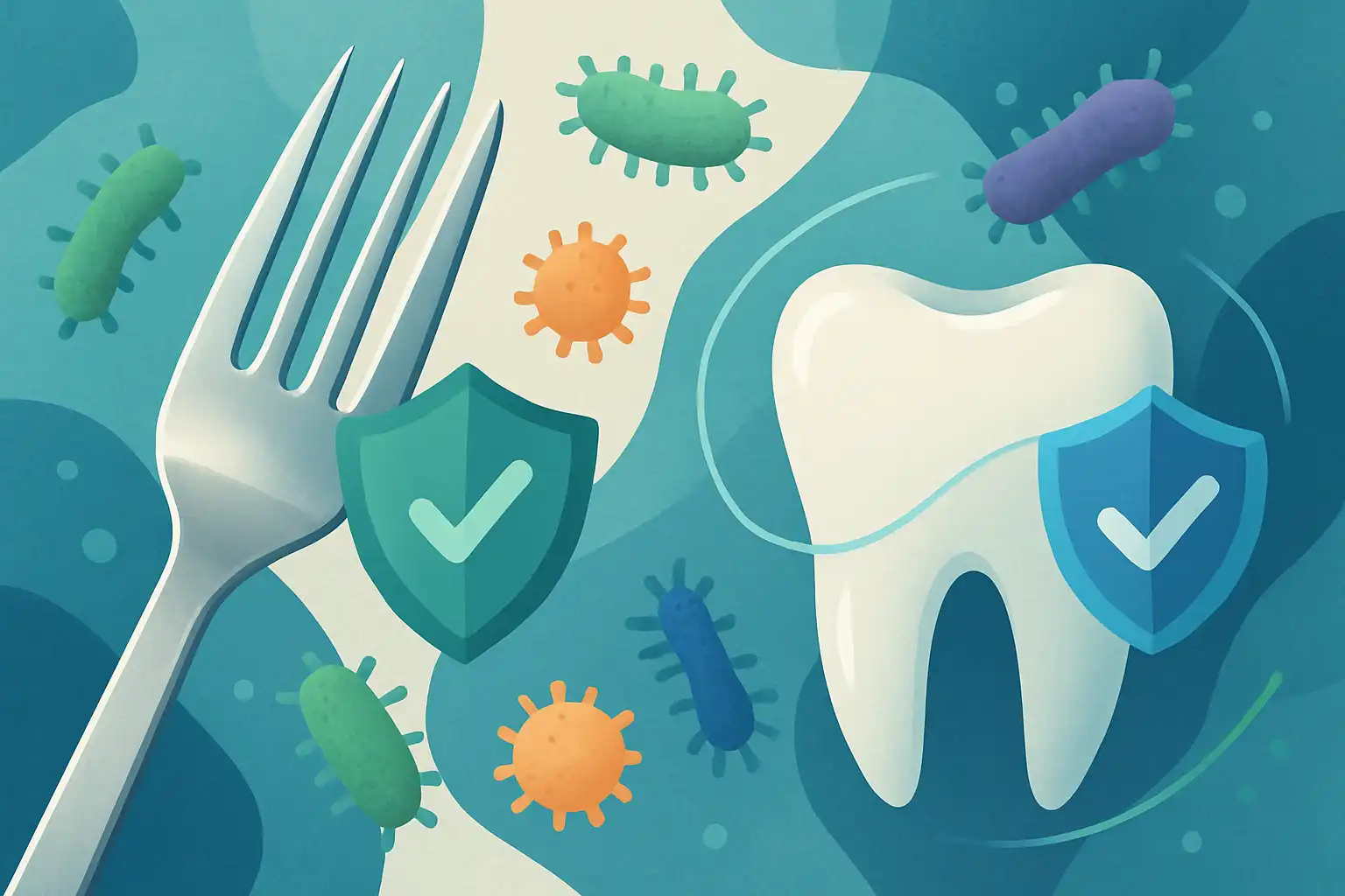 Kan je bestek je mondflora beïnvloeden? wat je moet weten over bacteriën, coatings en hygiëne