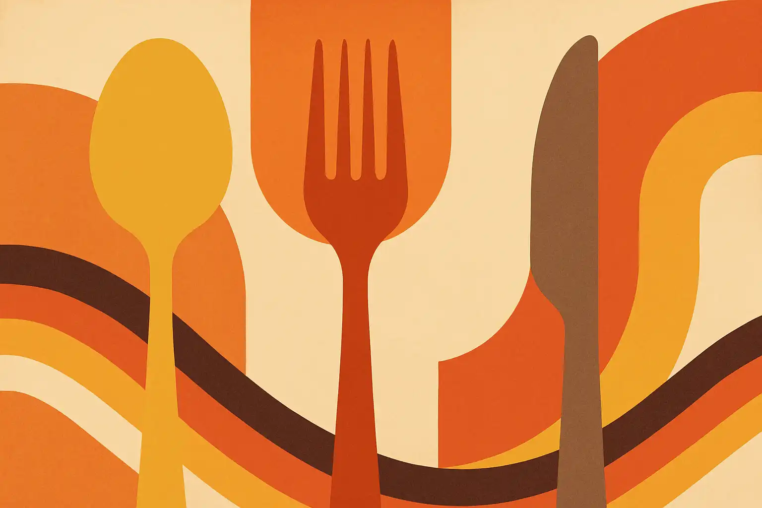Retro revivals: waarom bestek uit de jaren 70 en 80 weer in elke keuken hoort