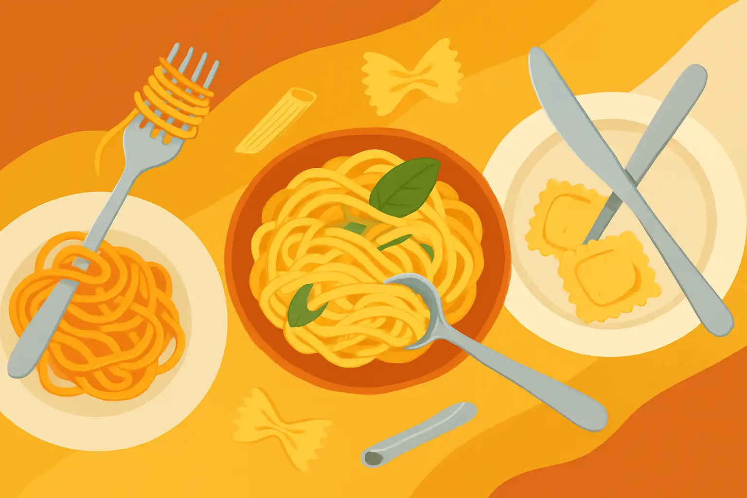 Van spaghetti tot ravioli: zo kies je het ideale bestek voor elk pastagerecht