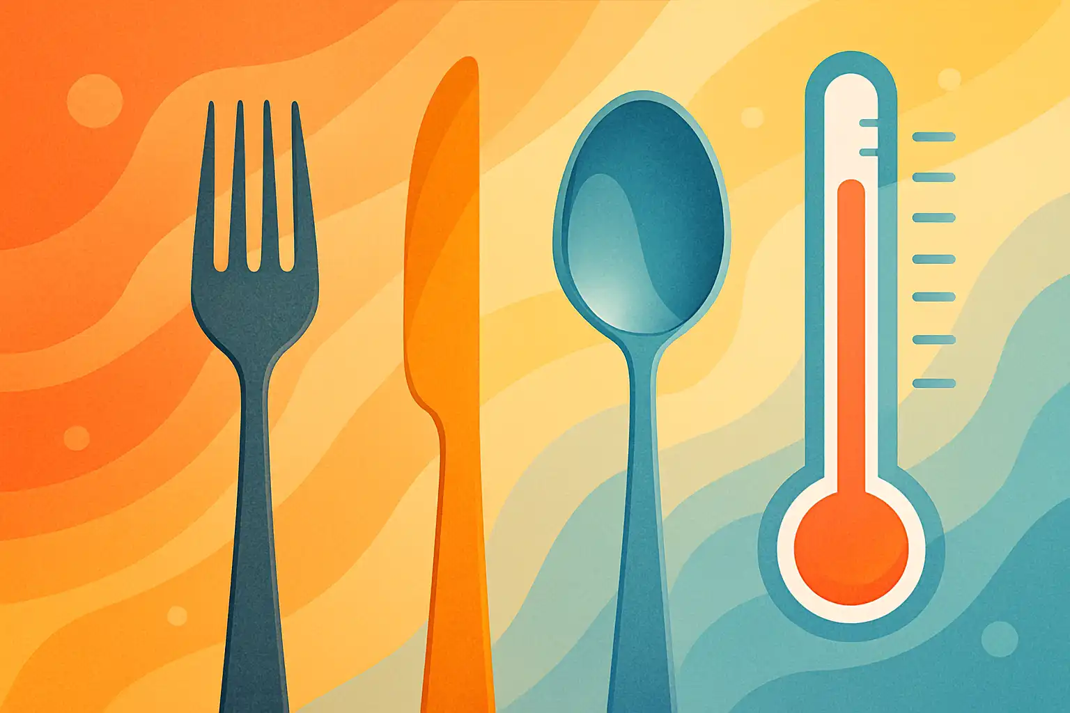 Waarom materiaal en temperatuur van je bestek invloed hebben op de smaak van je eten