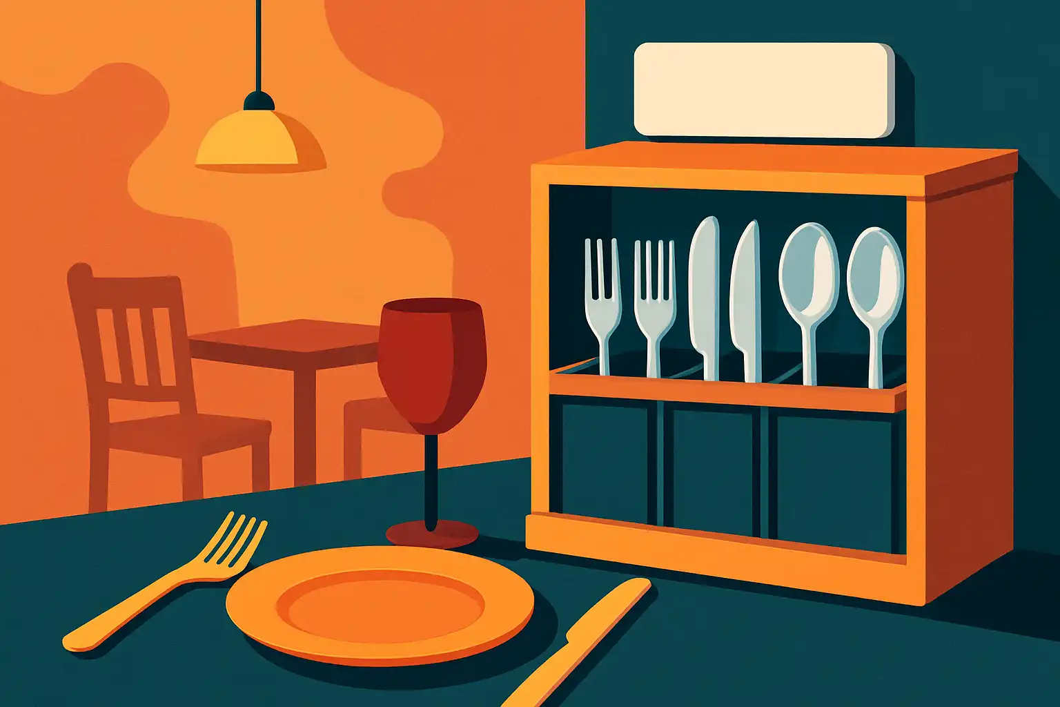 Waarom restaurants steeds vaker bestekstations installeren (en wat dit voor jouw diner betekent)