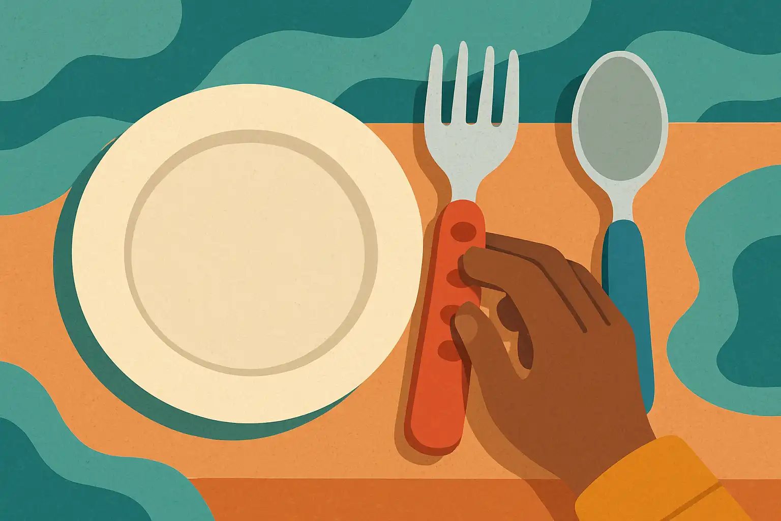 Zo maak je je tafel inclusief: tactiel bestek dat eten makkelijker maakt voor mensen met een visuele beperking