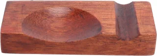 Houten Eetstokjes Lepel Set - Servies Rest en Box Combinatie - 4 stuks - Voor Thuis, Keuken en Restaurant - Duurzaam en Traditioneel - Houten Keukengerei