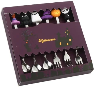 Halloween Bestek Cadeauset - 6-delig - Halloween