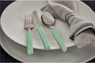 Victorinox Bestekset Swiss Modern - 12-delig - Pastel Groen - RVS/PP
