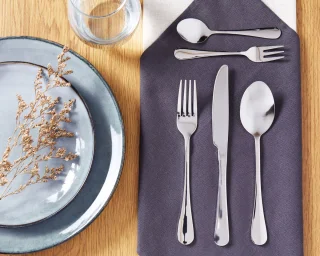 BELIANI FUSILLI - Bestekset - Zilver - Roestvrij staal