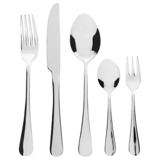 BELIANI FUSILLI - Bestekset - Zilver - Roestvrij staal