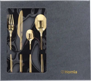 Homla APERI Bestek set goud 24 st.