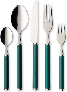 Villeroy & Boch Bestekset Play! - Green Garden - 30 delig / 6 personen
