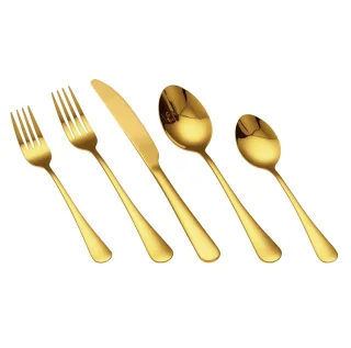 100-delige bestekset - Goud